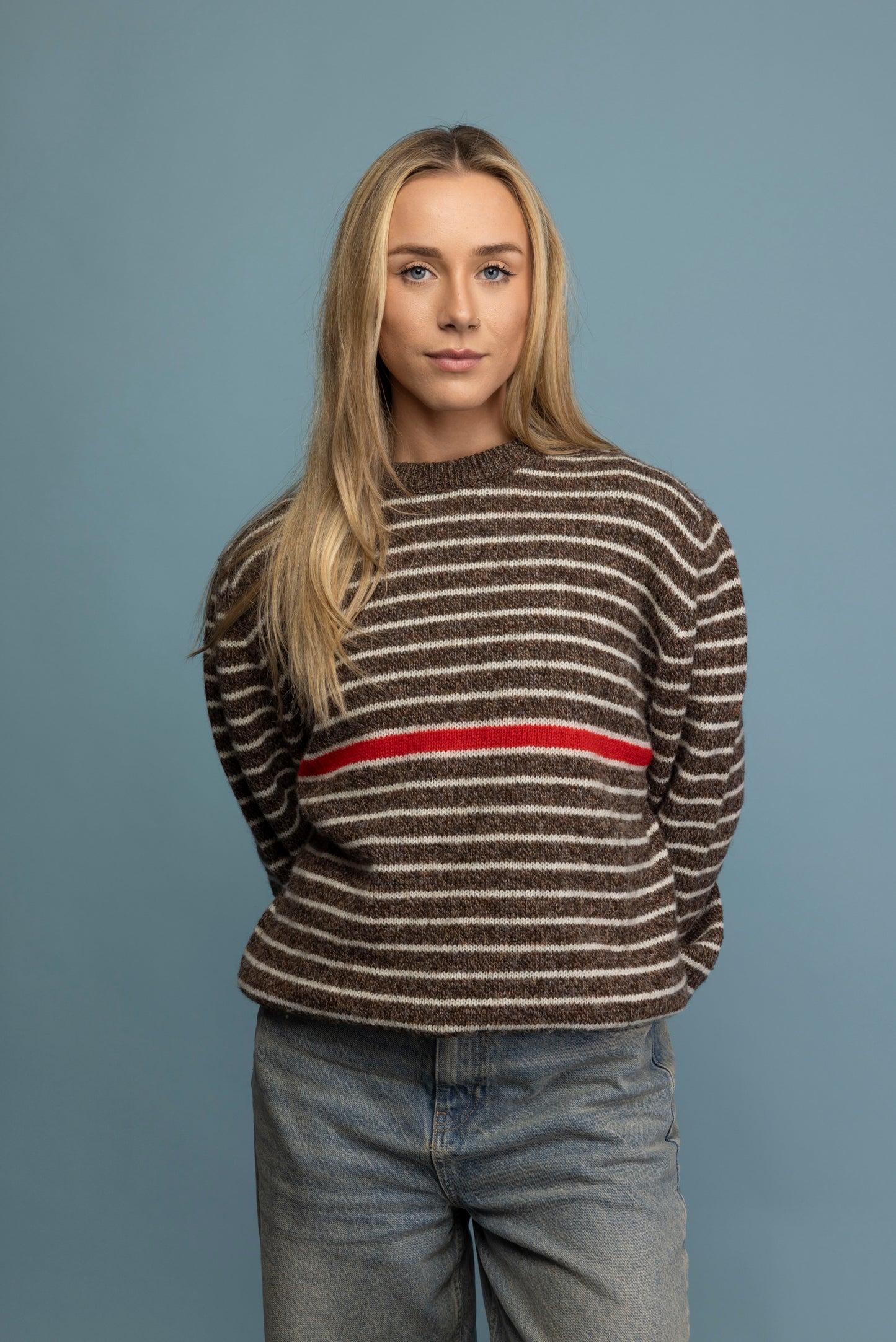 1970's Striped Wool Jumper M/L