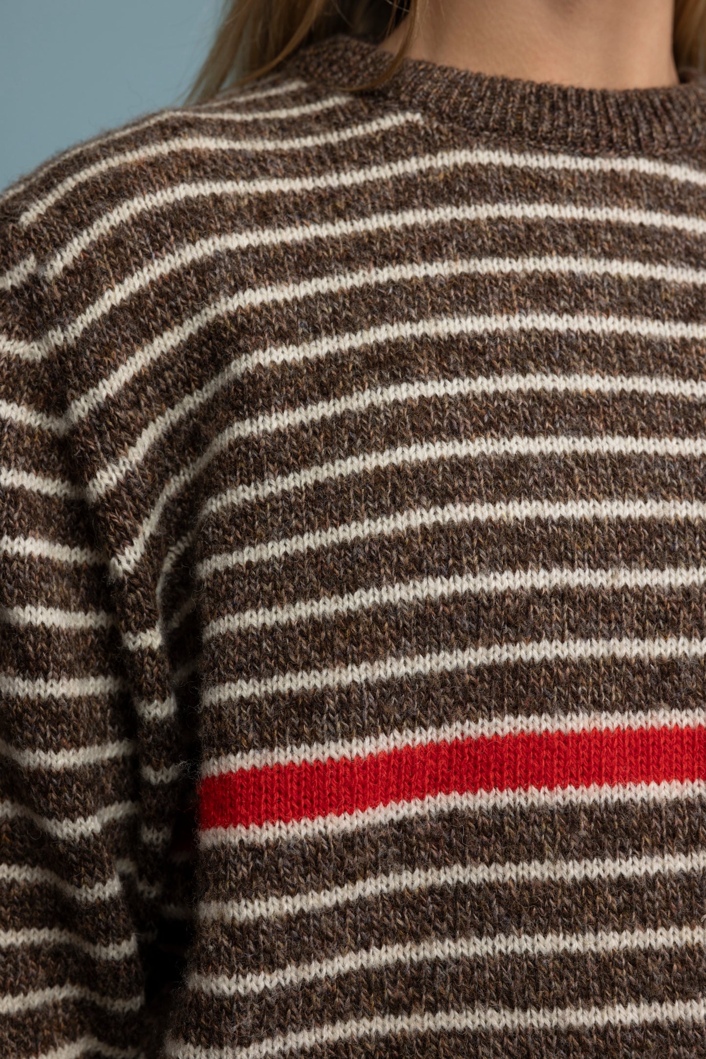 1970's Striped Wool Jumper M/L