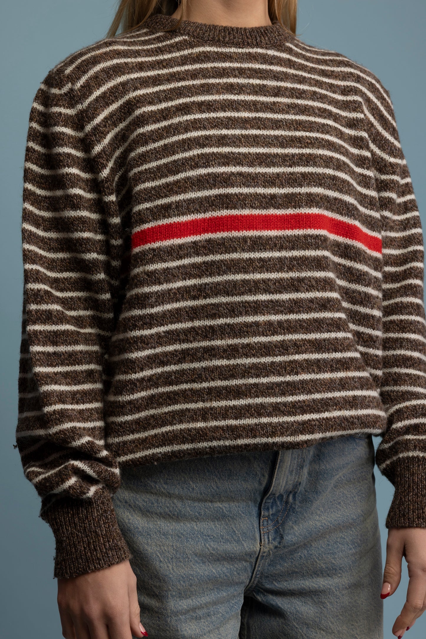 1970's Striped Wool Jumper M/L