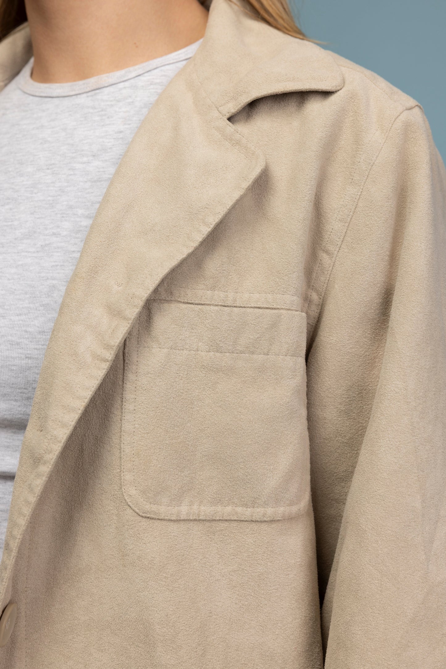 90's Supersoft Suedette Jacket M/L