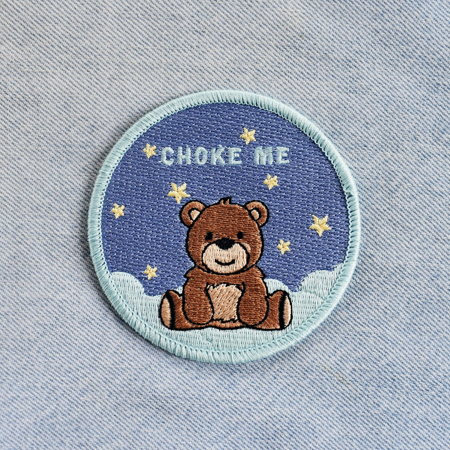 Choke Me Embroidered Patch