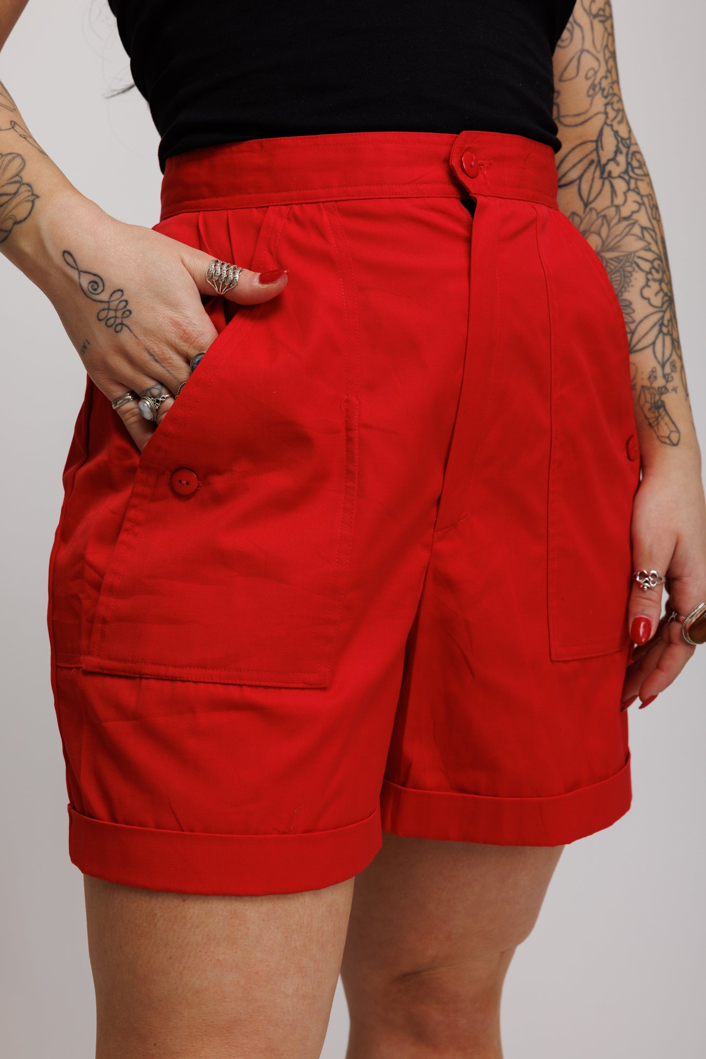 90’s Canvas Scout style shorts S/M