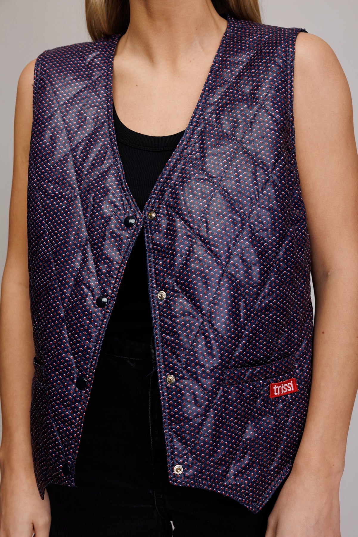 90's Quilted Vest S/M