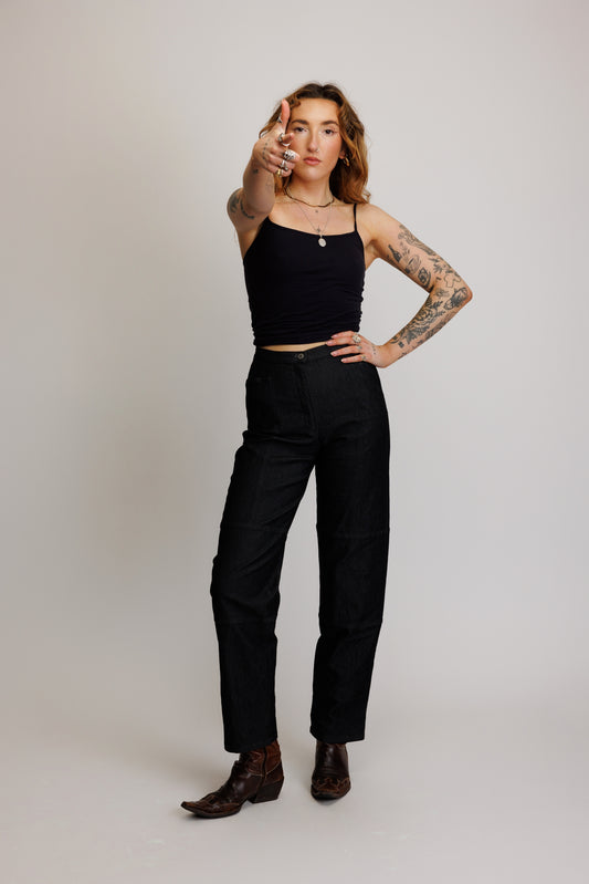 80's High Rise Utility Pants S